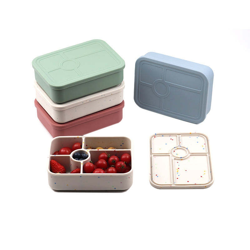 Eco-Friendly Collapsible Silicone Food Storage Container for Lunch