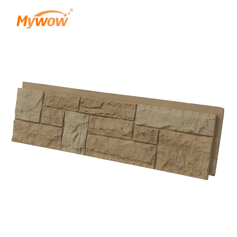 Mywow Artificial Culture Polyurethane Exterior Decorative PU Stone Wall Panel