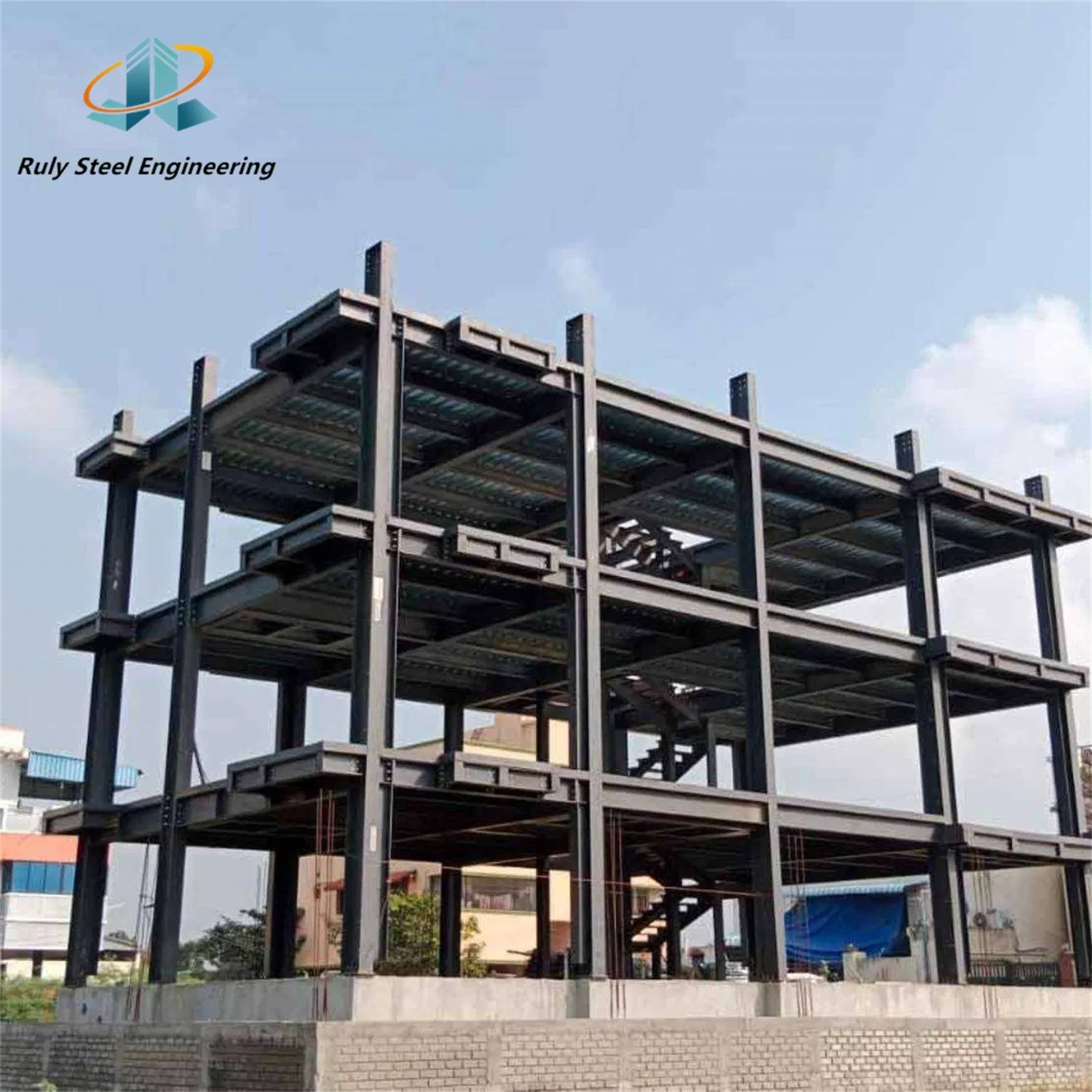 Prefab Structure Steel Beams and Columns Prefab Industry Buildings
