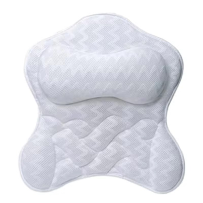 Promotional Existing Goods Durable Strong Non-Slip Suction Cups Anti-Slip Soft Bath Pillow
