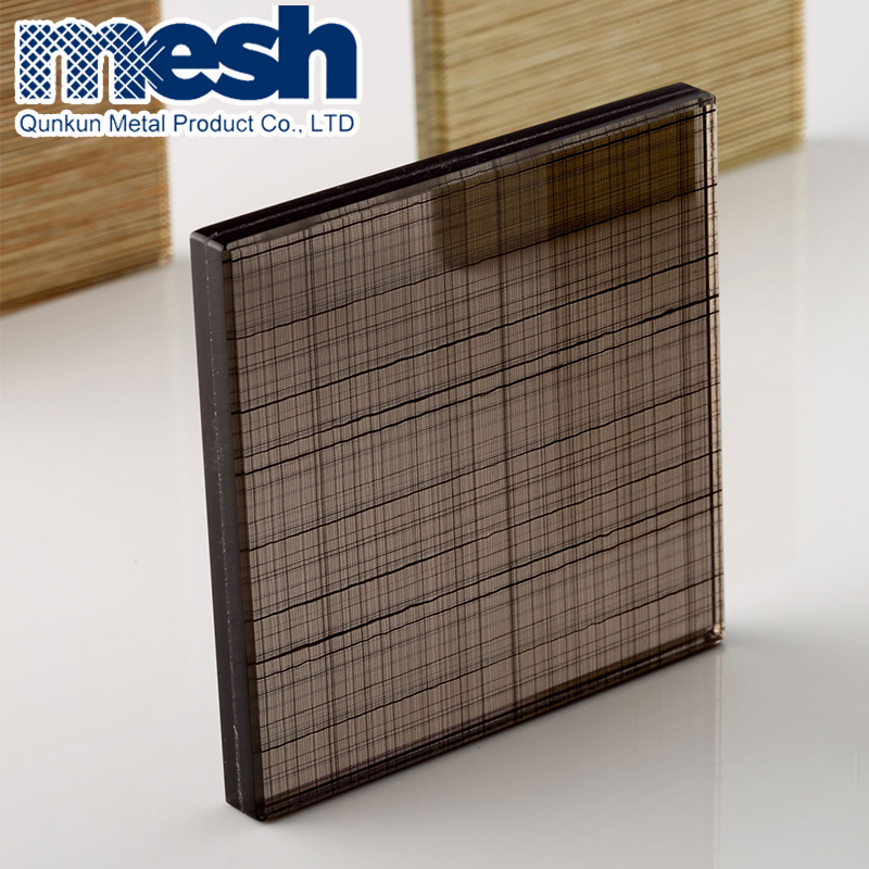 Security Laminated Glass Metal Mesh for Room Divider