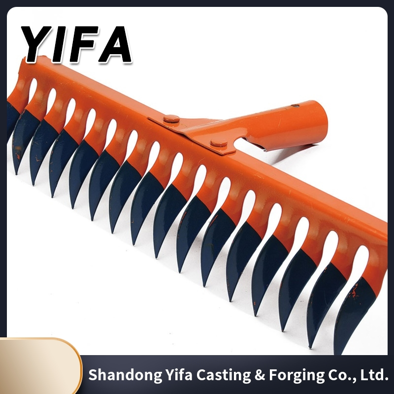 Garden Tool Metal Rake Wholesale Lawn Rake Farming Leaf Rake Garden Rake