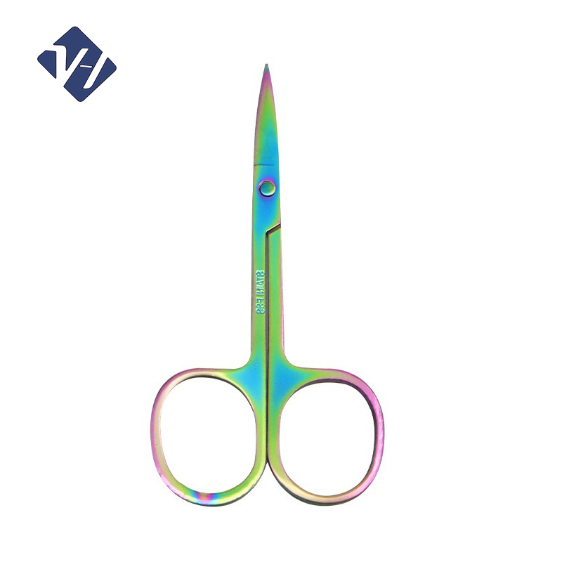 Stainless Steel Curved Edge Manicure Finger Nail Scissors