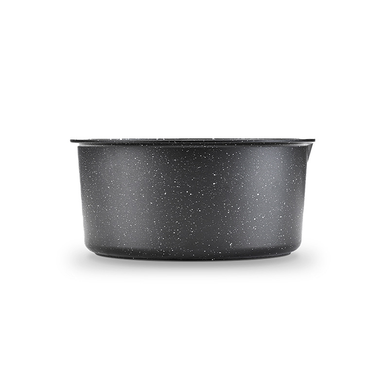 Ds-2954W 15 PCS Pots and Pans Nonstick Cookware Sets, White Granite Induction Cookware Non Stick Cooking Set W/Frying Pans & Saucepans