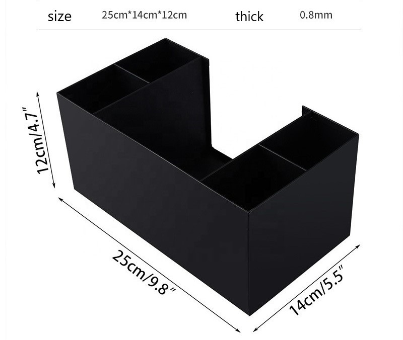 Eco-Friendly Multi Functional Metal Stainless Steel Bar Napkin Holder Tidy Bar Dispenser Kitchen Organizer Bar Caddy for Anchor Distilling Company