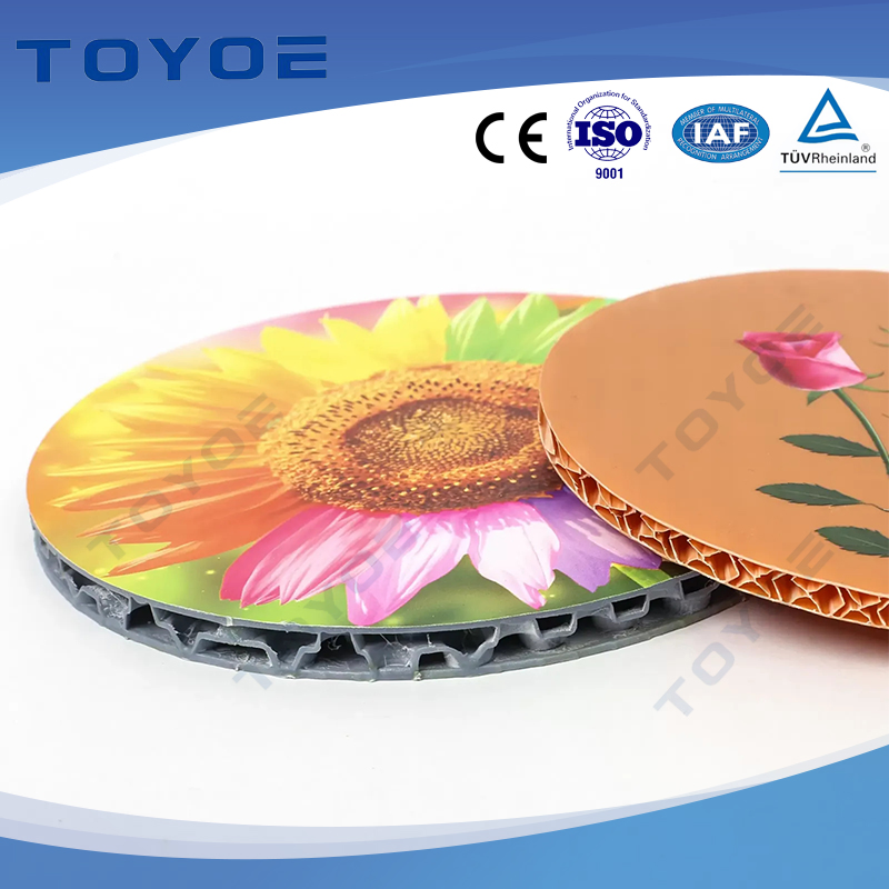 China Source Factory Price Rich in Color UV Resistance PVC Wall Panel Building Material PP Honeycomb Panels for Car