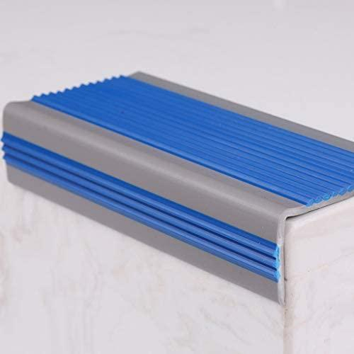 Customized Anti-Slip L Straight Colored PVC Rubber Stair Strip