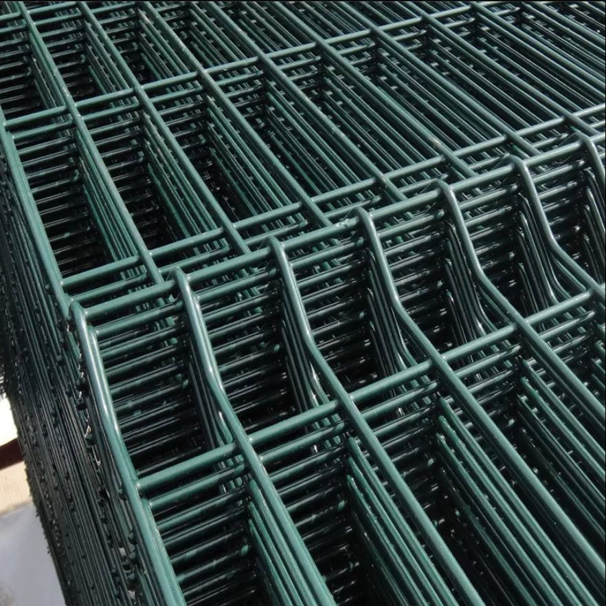 Cheap Price 3D Curvy Galvanized Welded Wire Mesh Fence 3D Triangle Bending Security Mesh