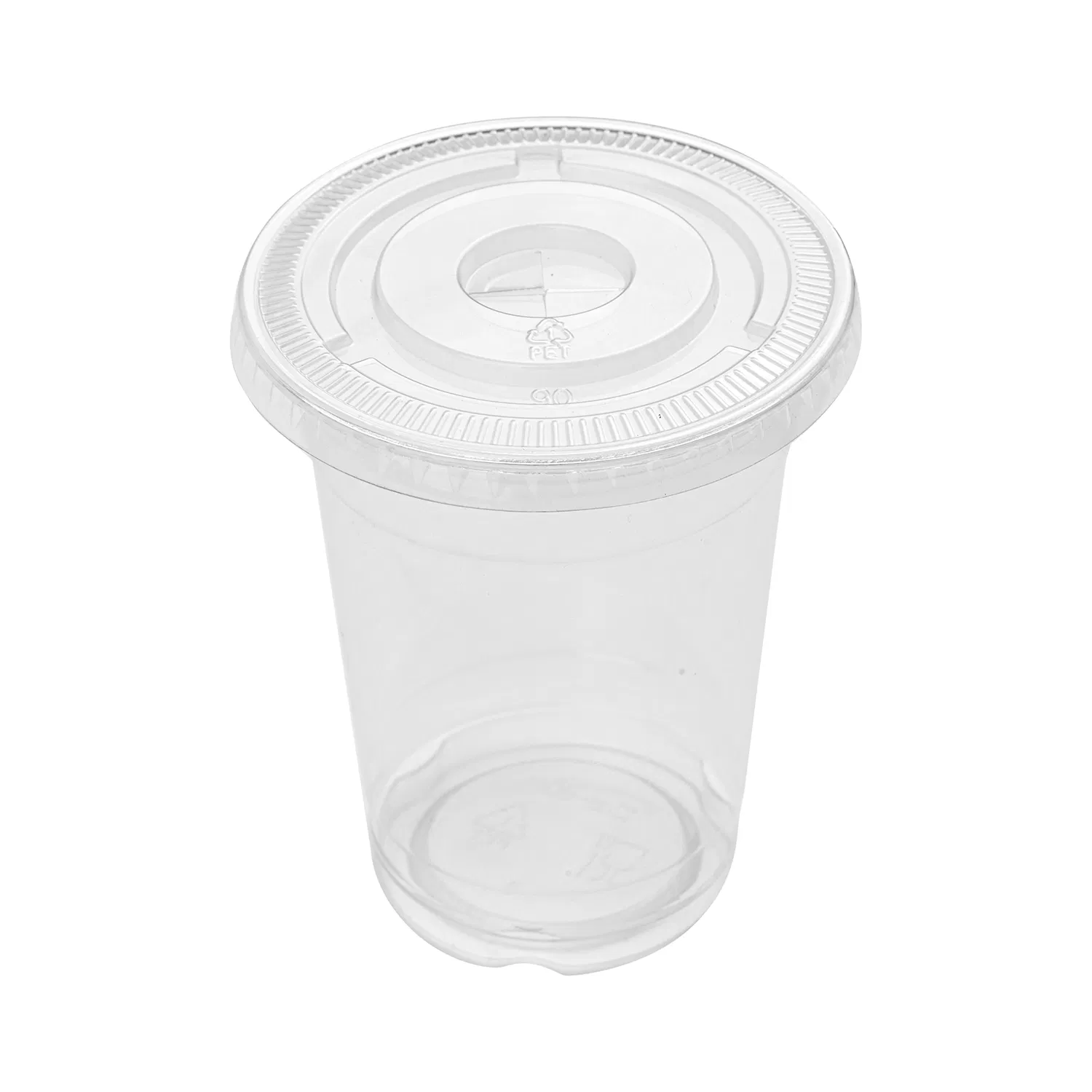 Одноразовые стаканы для мороженого PET с крышкой