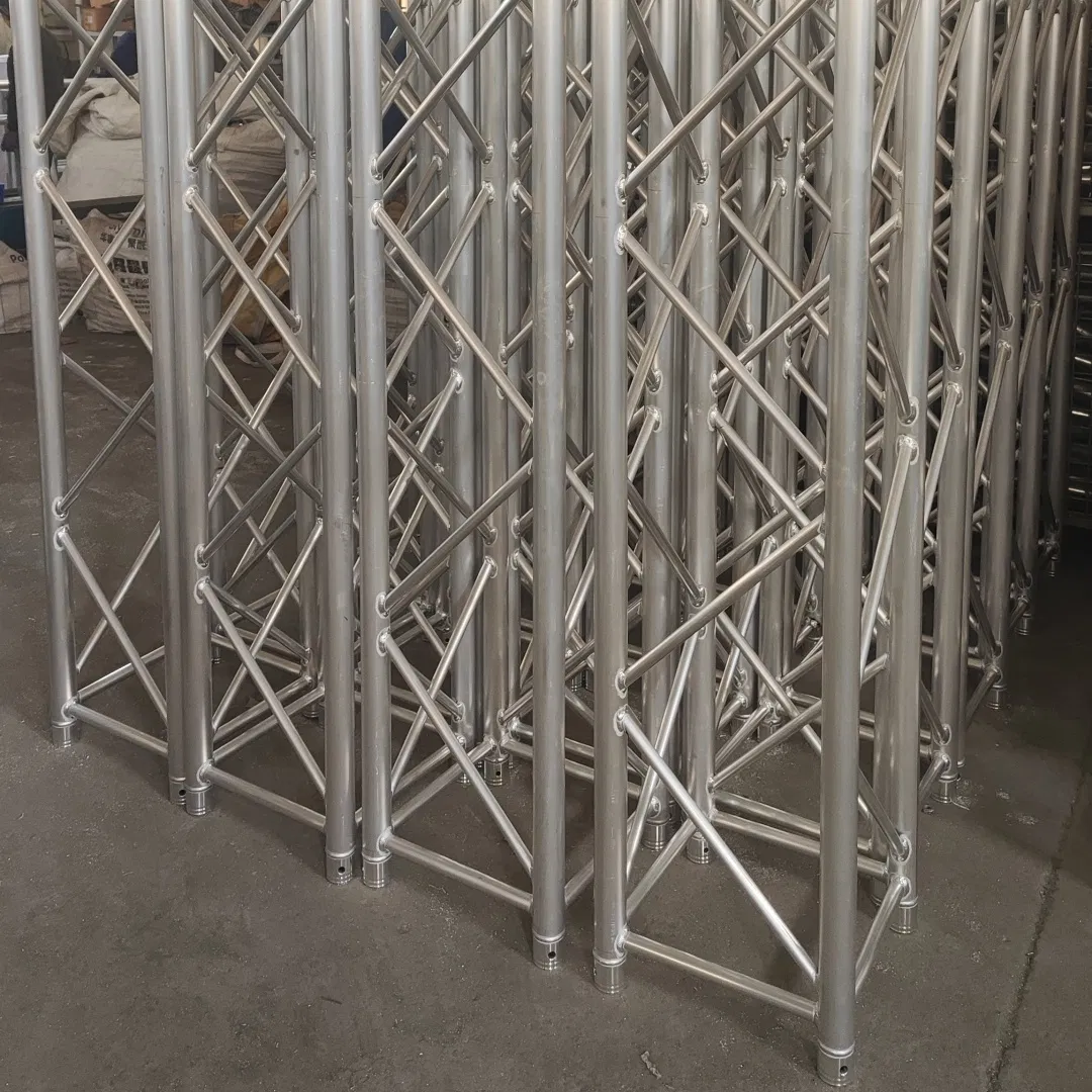 Heavy-Duty Aluminum Square Stage Lighting Truss System for Concert