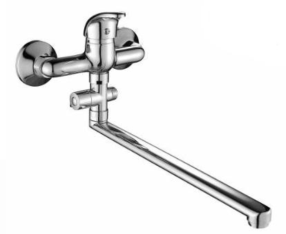 Brass Wall Mounted Single Handle Bathtub Shower Faucet (H12-108)