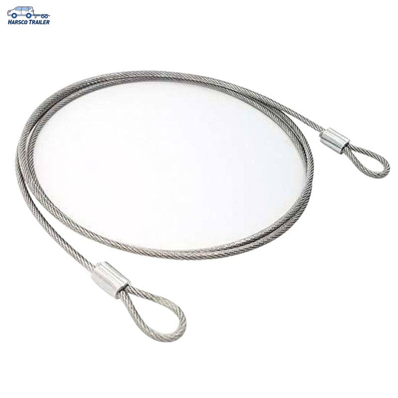 Стальной страховочный трос для прицепа
