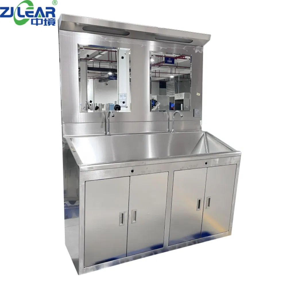 Stainless Steel Wash Sink for Pharmaceutical and Lab Cleaning Personnel Scrub Basin
