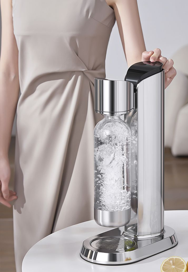 Fashionable New Technology Stainless Steel Soda Maker with BSCI