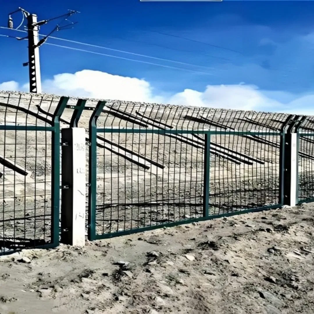 Customized Welded Wire Mesh Railway Fence Panels with Protective Coating for Corrosion Resistance