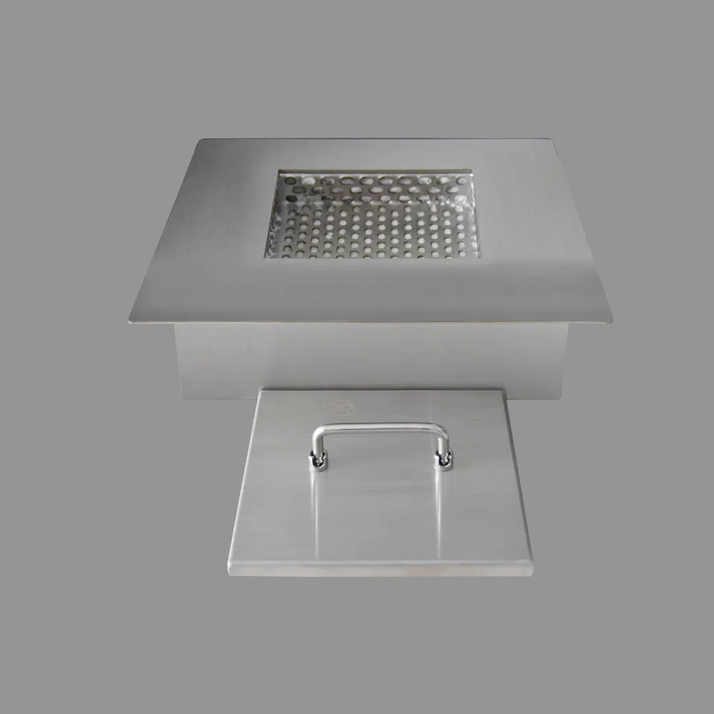 Square Manual Ethanol Fireplace Afms40