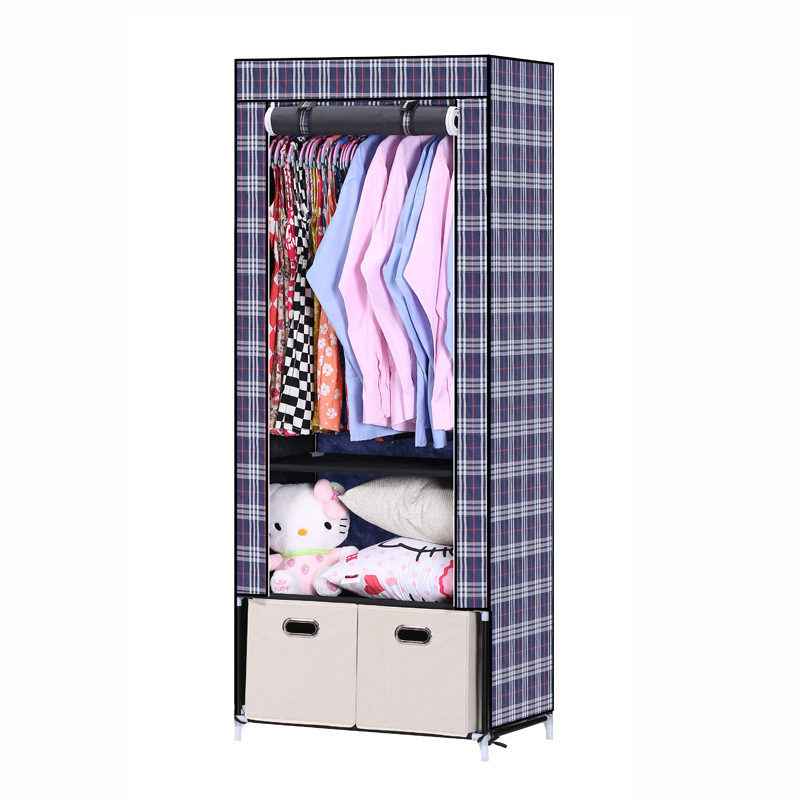 Cheap Modern Simple Wardrobe Household Assembly Wardrobe