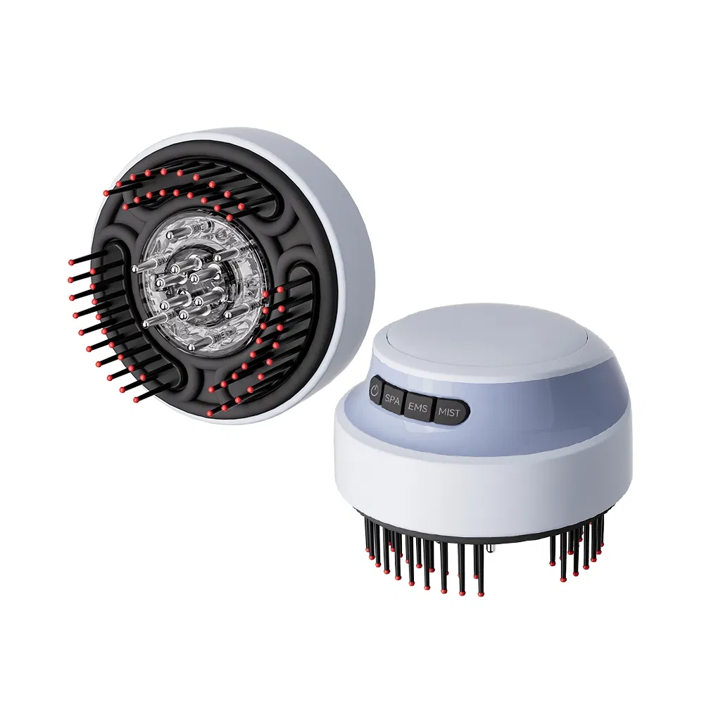 Электрический массажер для кожи головы с красным светом