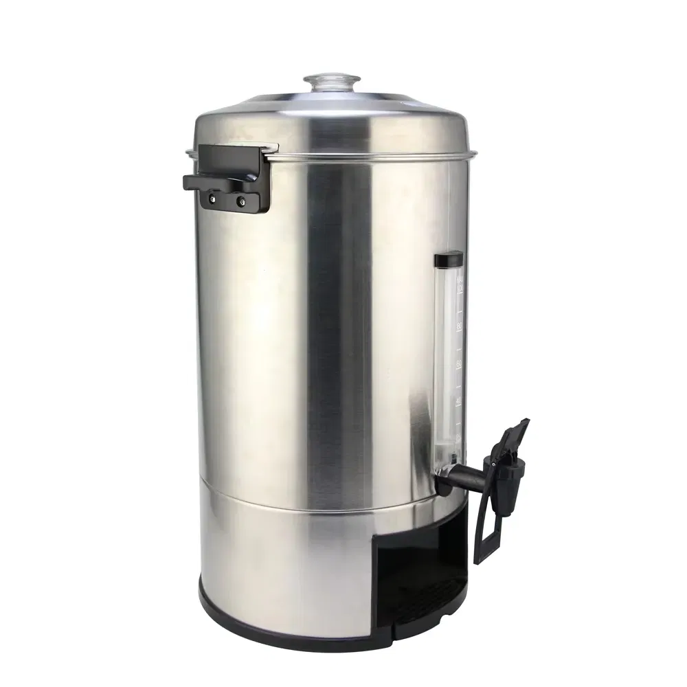 Commercial Kitchen Coffee Urn Stainless Steel Water Urn Electric Hot Water Boiler