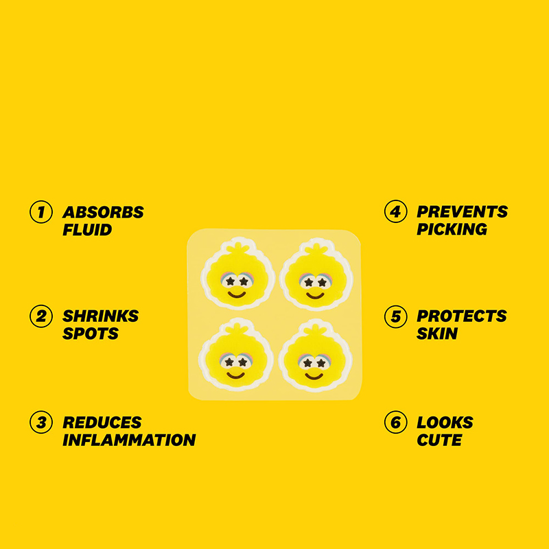 Acne Removal Pimple Patch Yellow Star Acne Stickers