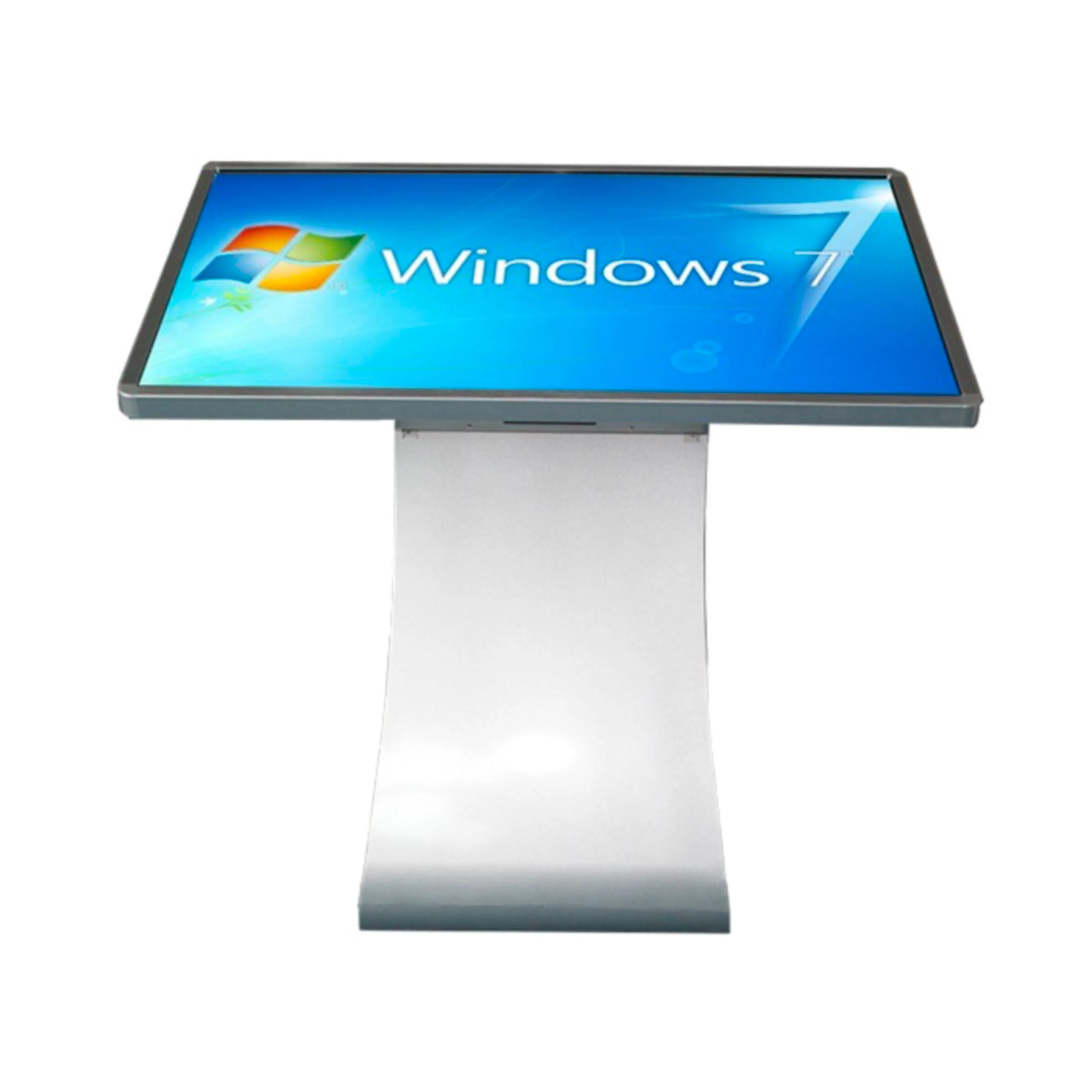 55-дюймовый напольный сенсорный киоск All-in-One