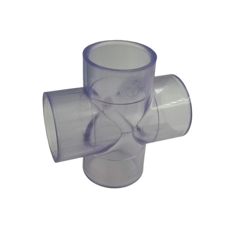 Corrosion Resistant Four-Way Cross Pipe Fitting for Electrical Systems