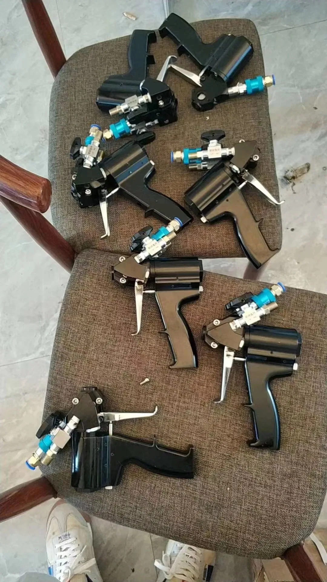 Пистолет для монтажной пены PU, ручной, высокого давления