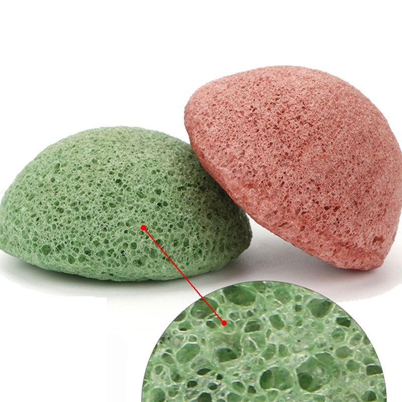 100% Natural Konjac Sponge Facial Cleansing Sponge
