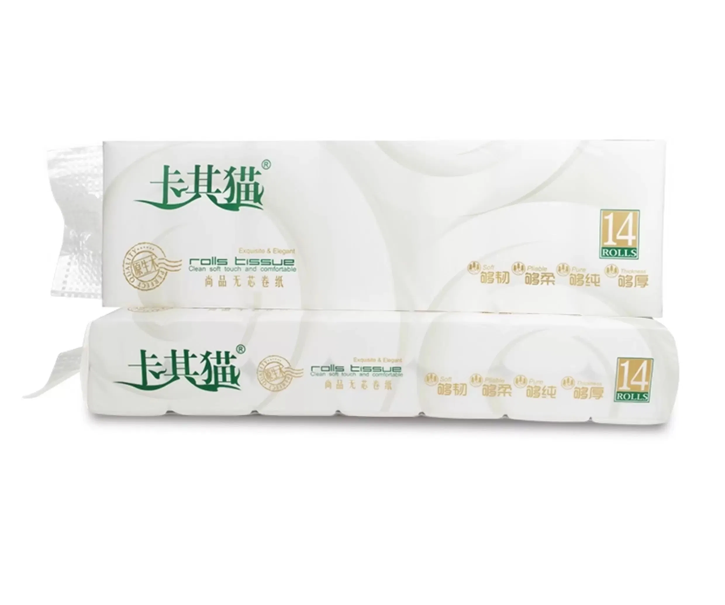 Flexible Wood Pulp Toilet Paper, Hand Paper, Sanitary Paper