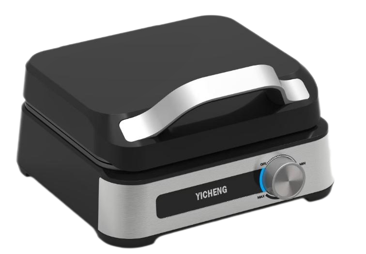 Premium Smart Waffle Maker with LCD Touchscreen – Fast & Even Baking