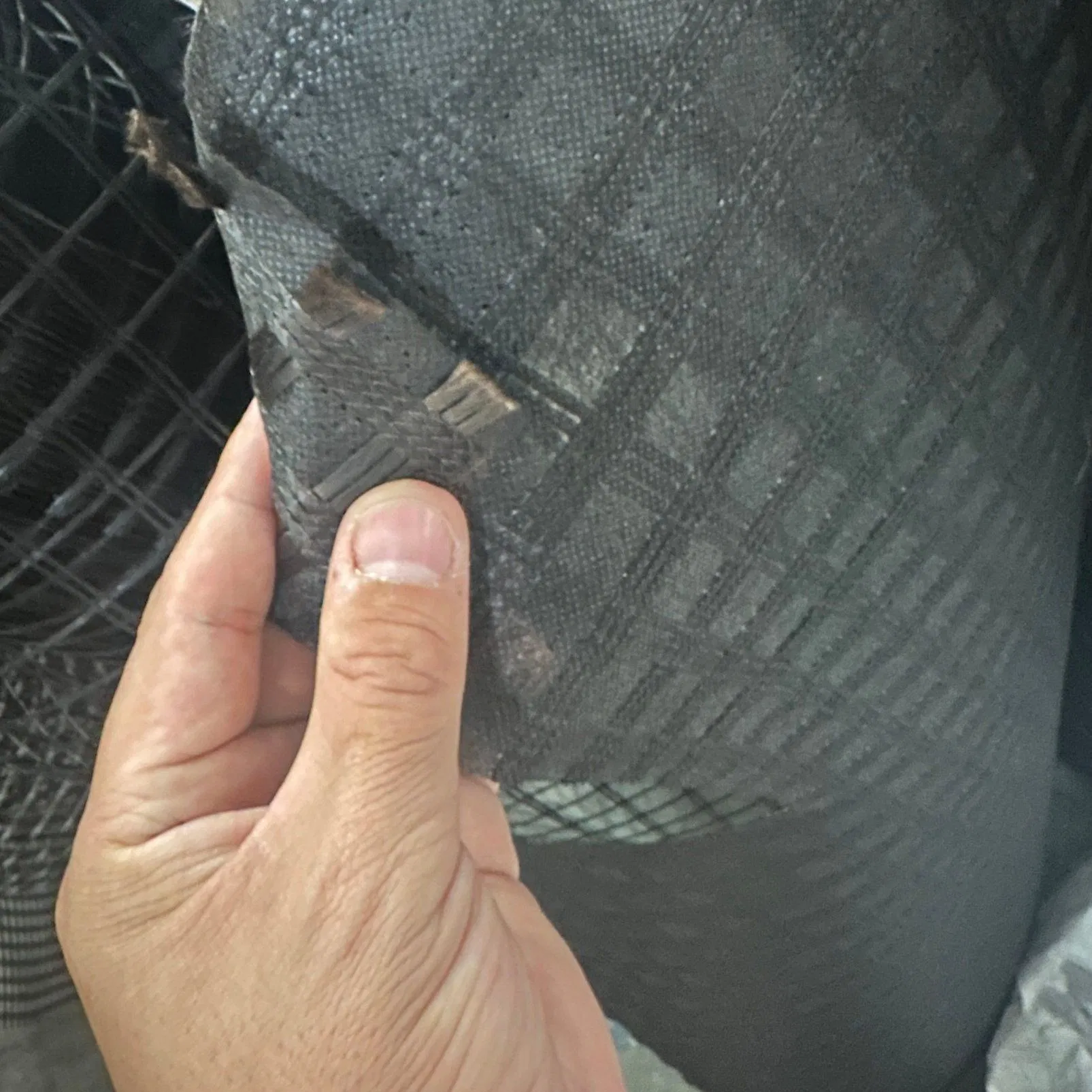 China Factory Building Material Pet Polyester Geogrid for Mining Project Use Fiberglass Material Composite Geogrid