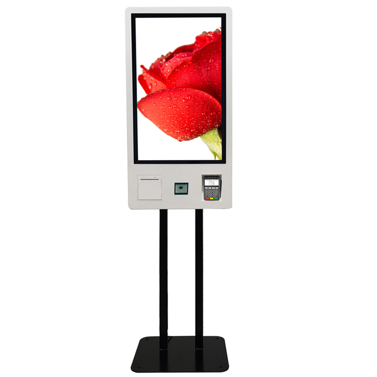 Netoptouch Indoor Use 27inch Android/Window Self Payment Checkout Cash Register Kiosk Self-Service Stand