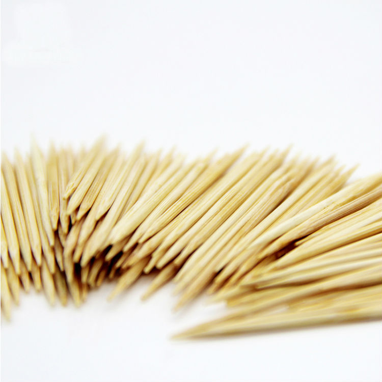 100% Natural High Quality Good Price Bamboo Toothpick Disposable