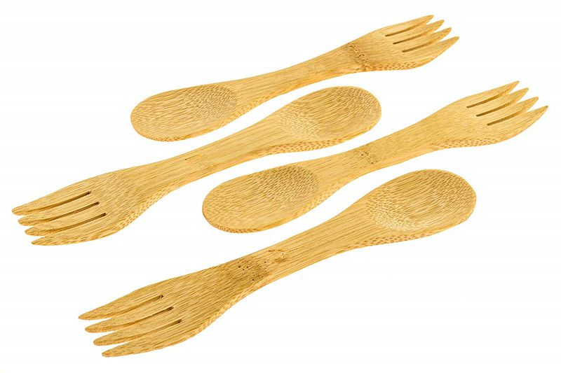 Eco-Friendly Reusable Bamboo Cutlery Set
