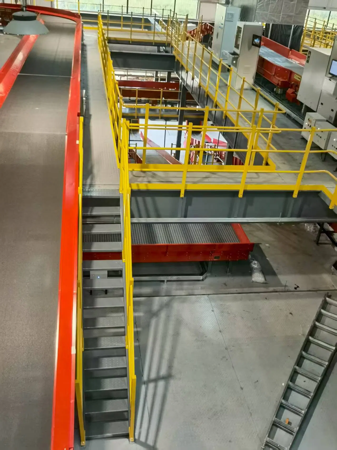 Wholesale Safety Protection Industrial Steel Stairs for Heavy Industrial Site