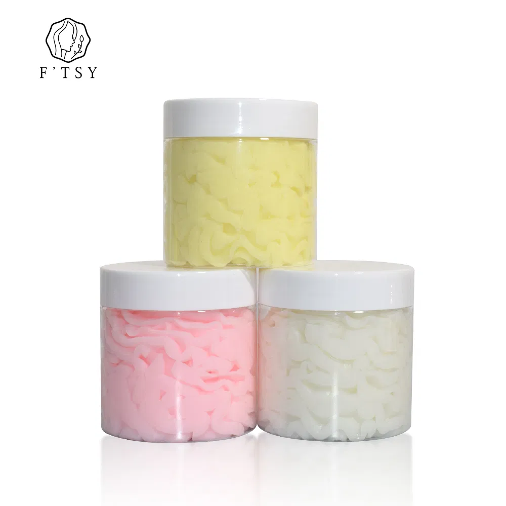 Private Label Vegan Nourishing Fruit Body Polish Exfoliating Body Whipped Soap