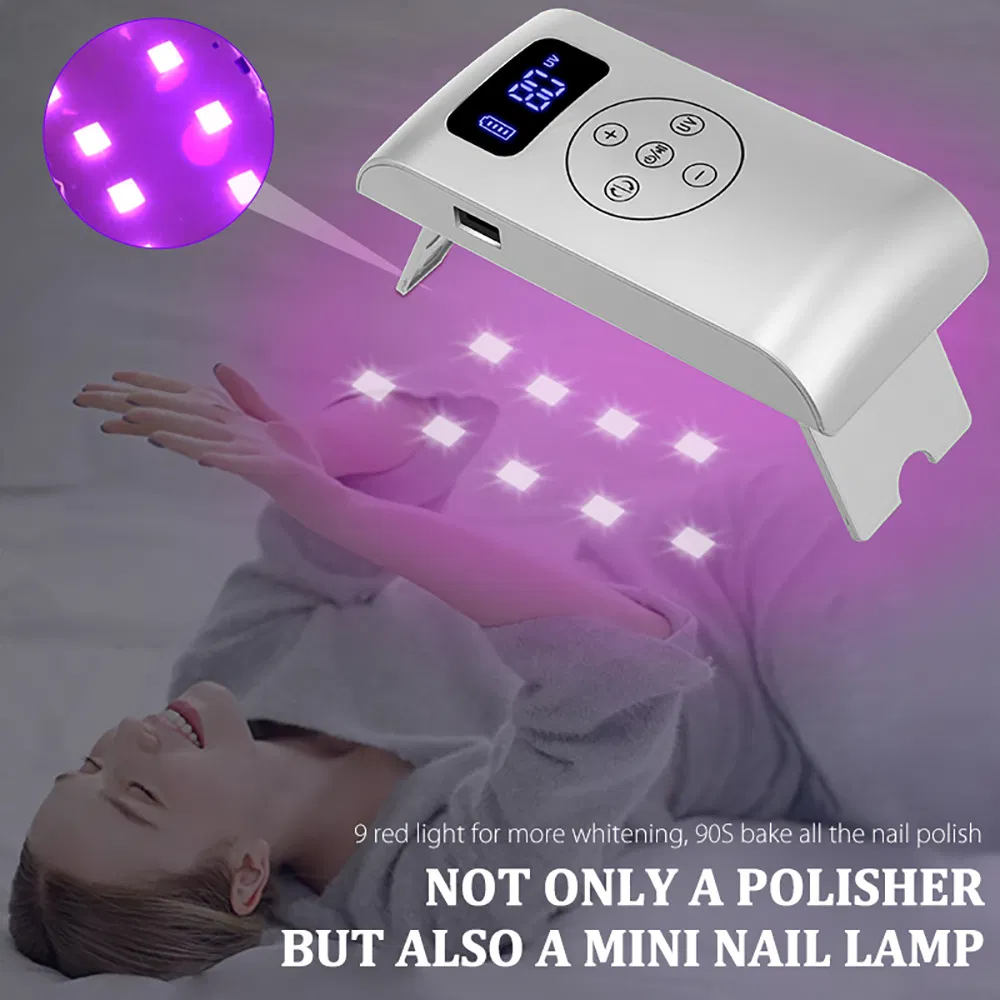 Professional 818 Hot Sale 35000rpm Nail Polisher UV LED Nail UV Lamp