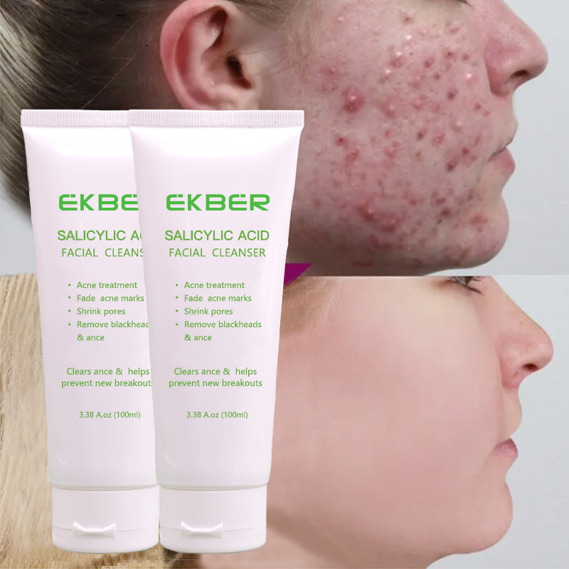 Natural Acne Treatment Face Cleans Wash Remove Blackheads & Ance Anti Acne Treatment Salicylic Acid Face Wash