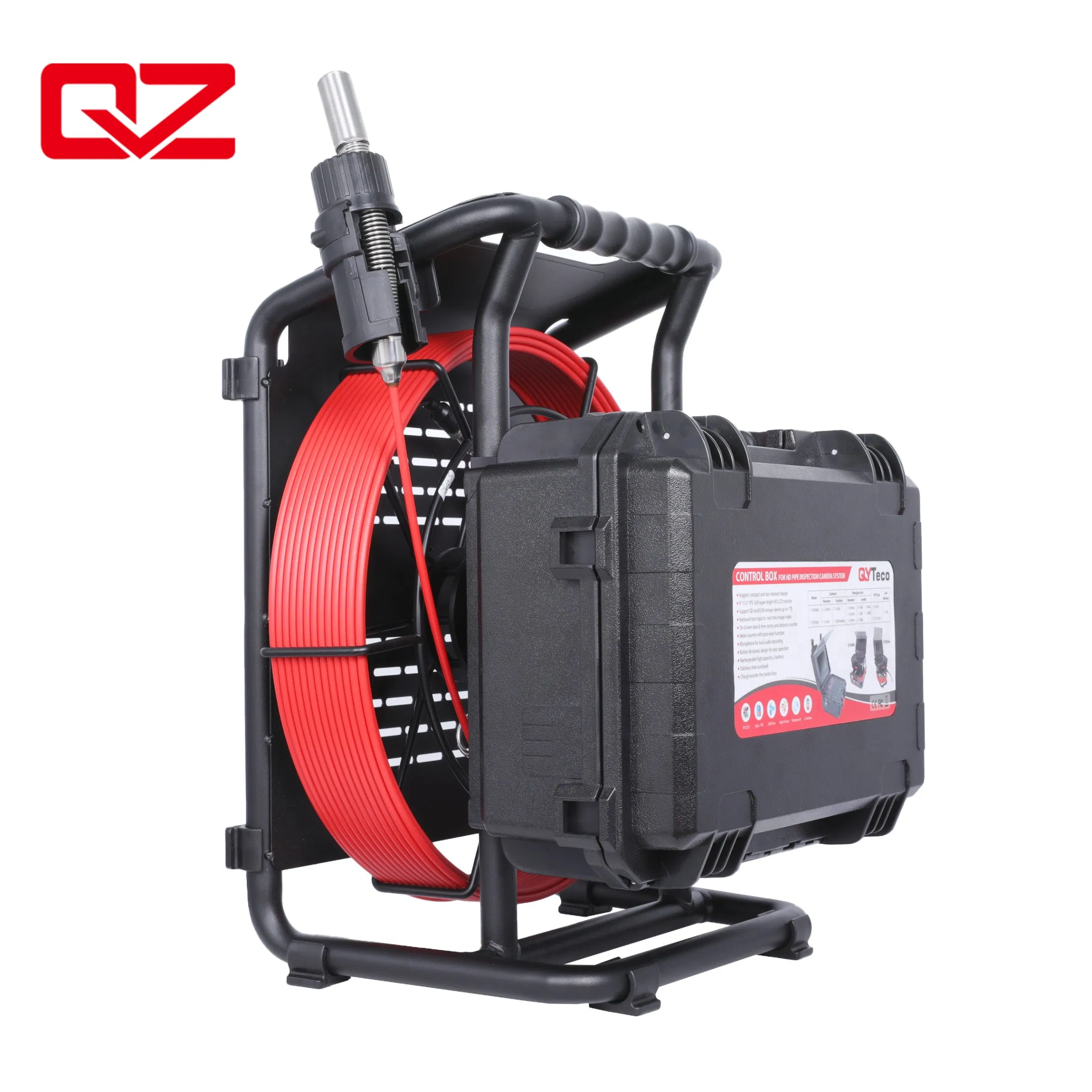 Drainage Detective Camera Mutifunctional Control Box with Wireless Keyboard and 13.3-Inche Screen