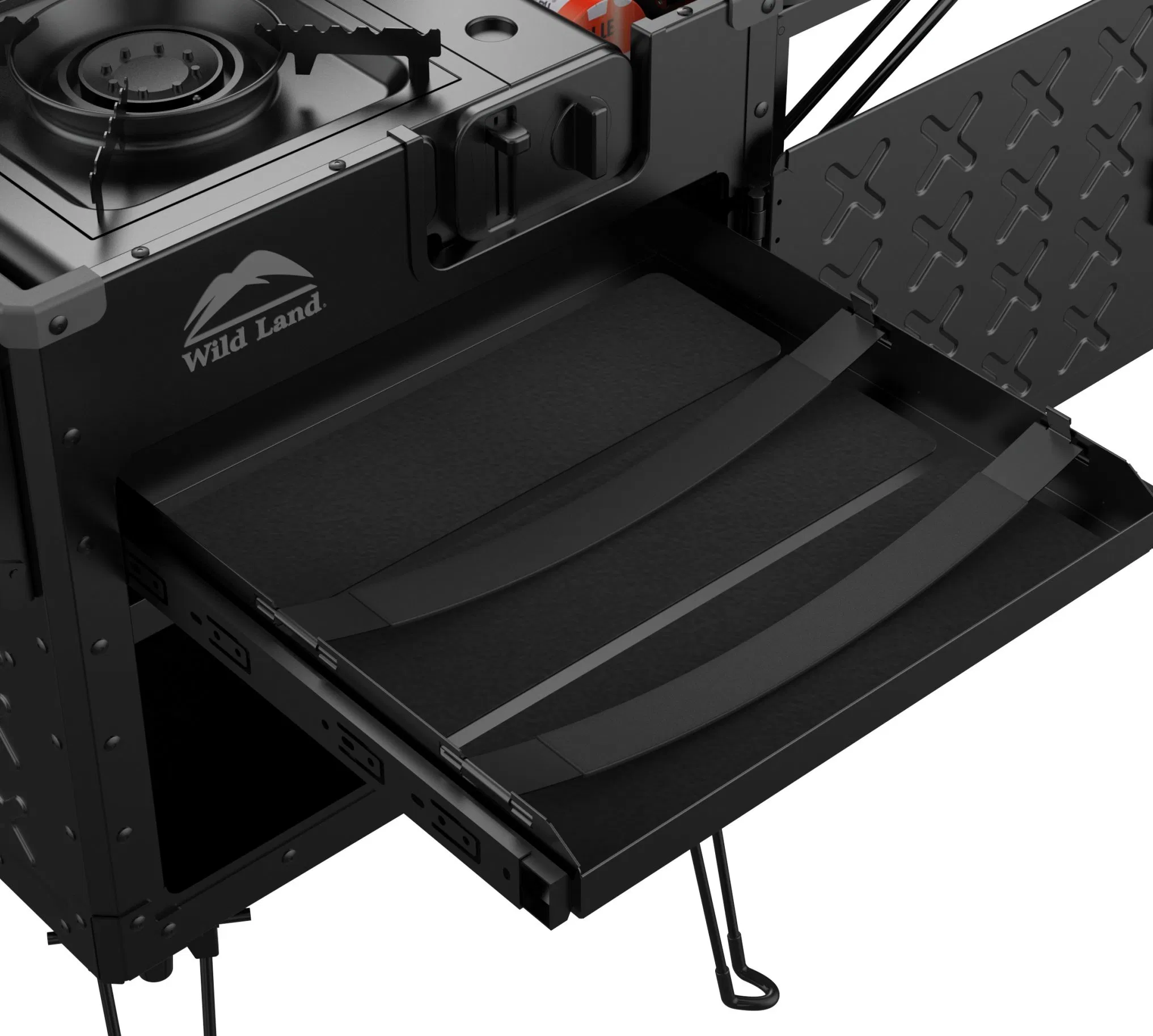 Многофункциональный кухонный набор для походов с плитой и тазом