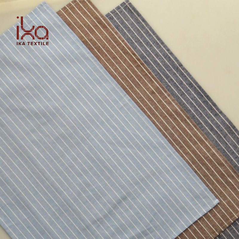 Brown Blue White Wedding Personalized Cloth Eco Friendly Yarn Dyed Logo Cotton Custom Printed Restaurant Table Napkin