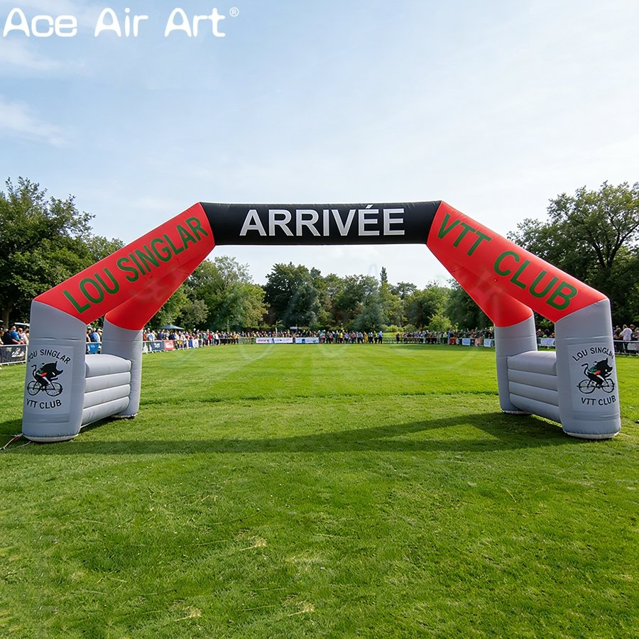 Custom Giant 8*4m Inflatable Archway with Logo for Outdoor Event Entrance
