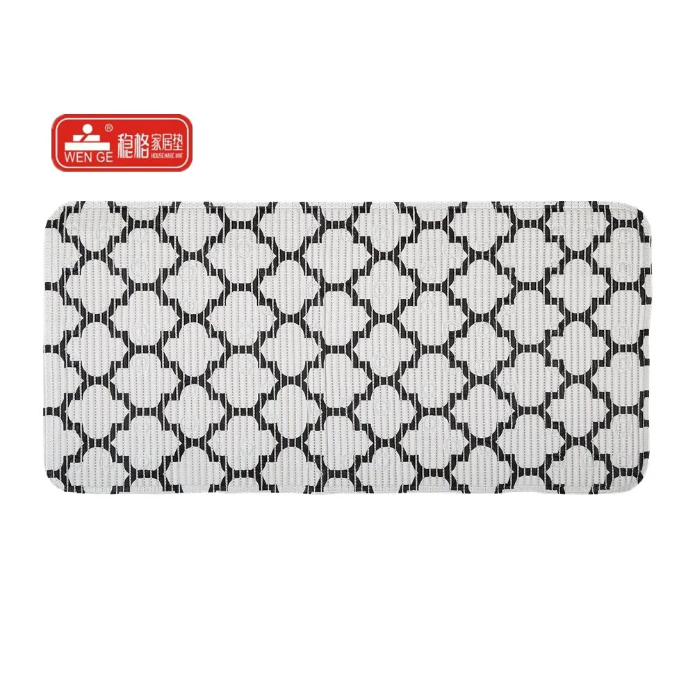 Factory Supply Custom Color or Size Non-Slip Bathtub Soft Bathroom SPA Bath Mat with Strong Suction Cups