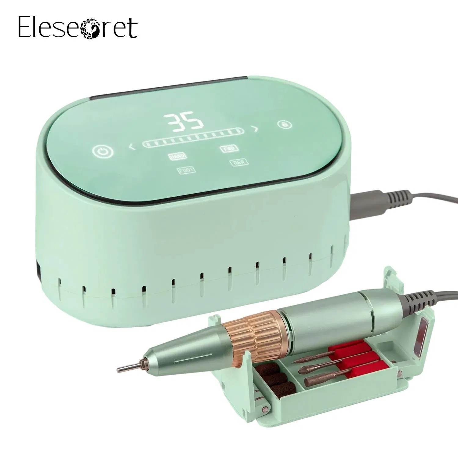 Nail Drill Machine Low Vibration Popularity High Power Gel Remover Desktop Nail Drill