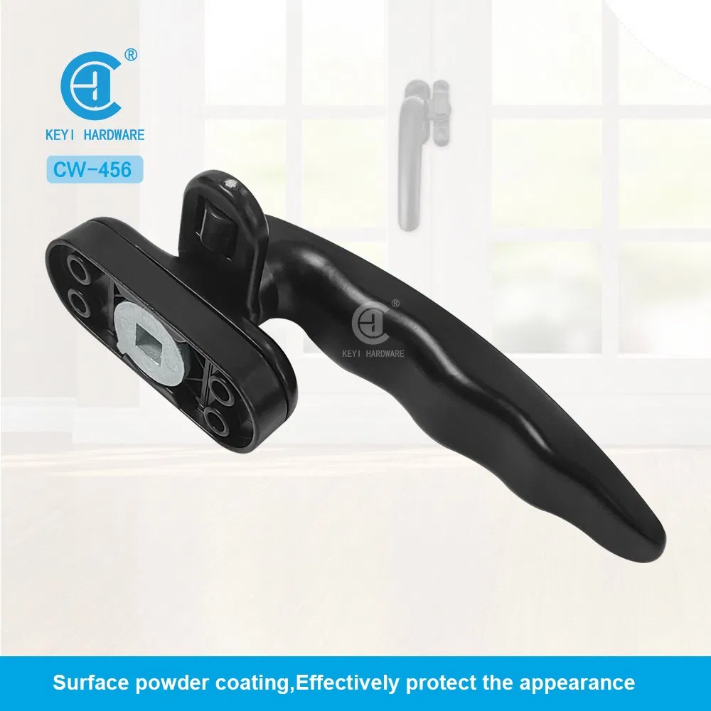 Security Aluminum Alloy Casement Window 7-Shape Handle