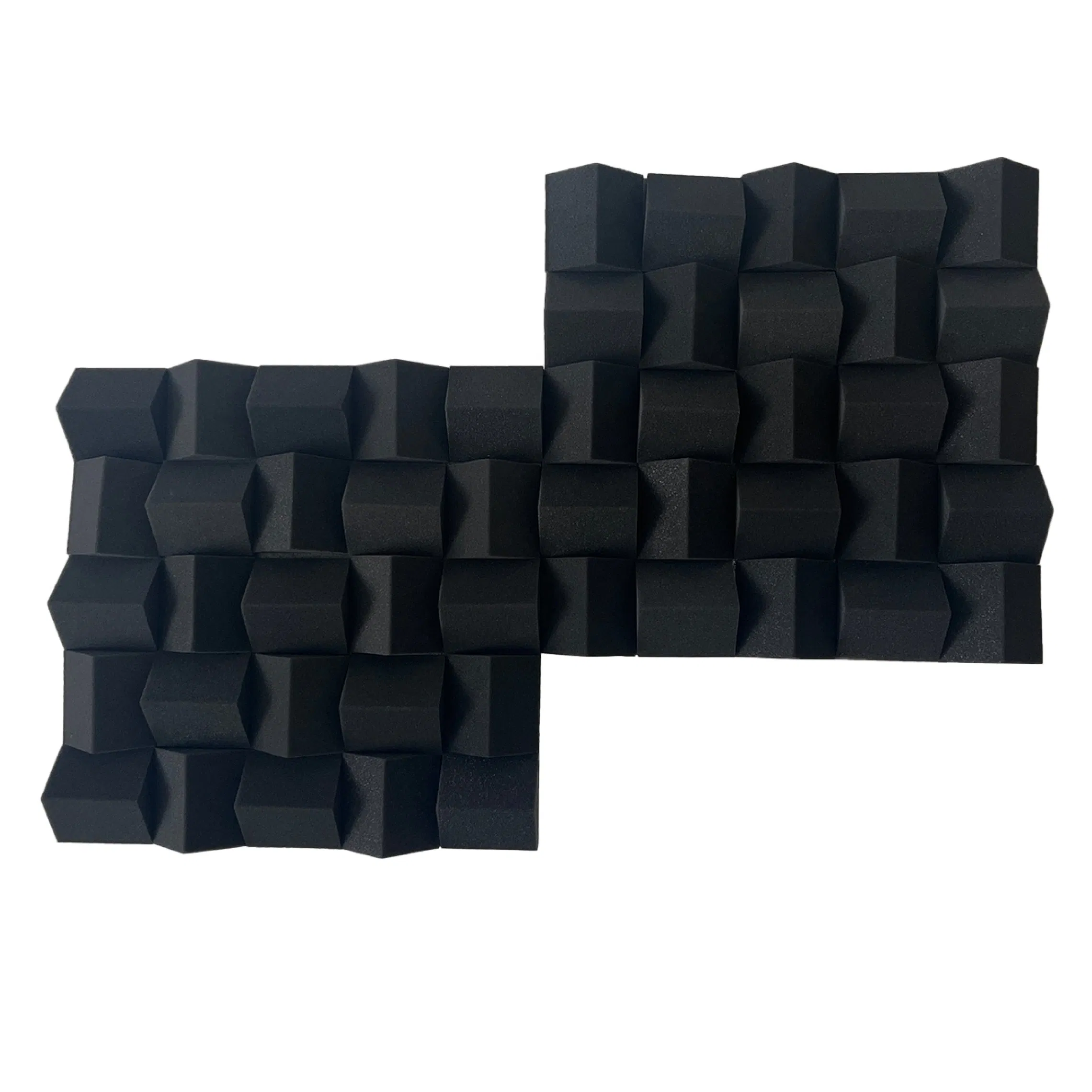 2 Inch Pyramid Foam Acoustic White Panels
