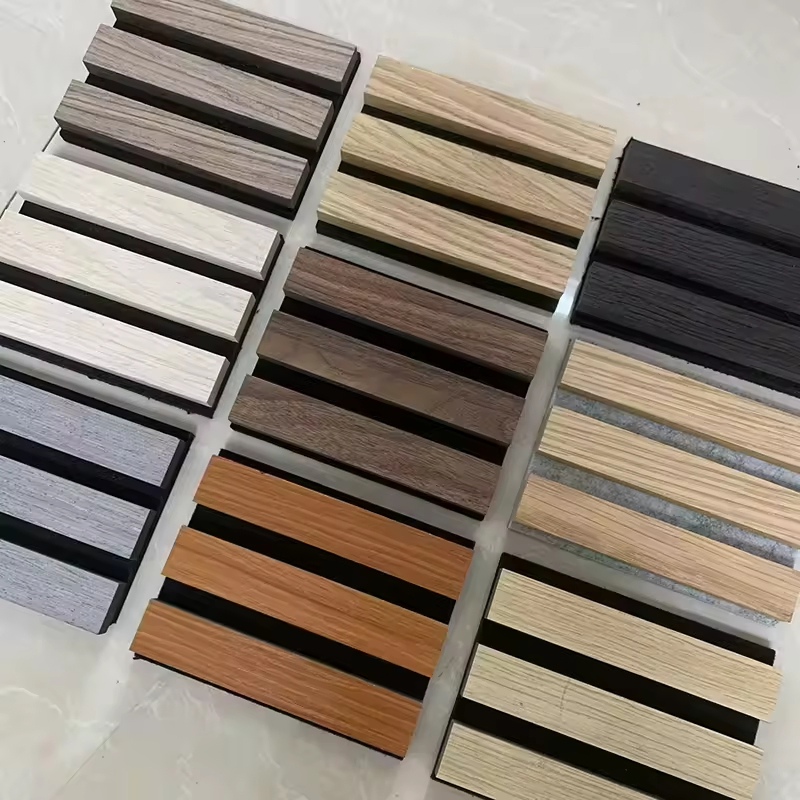 Home Theater Th-Nova Standard or Customized Decoration Panels Acoustic Slat Panel with E0