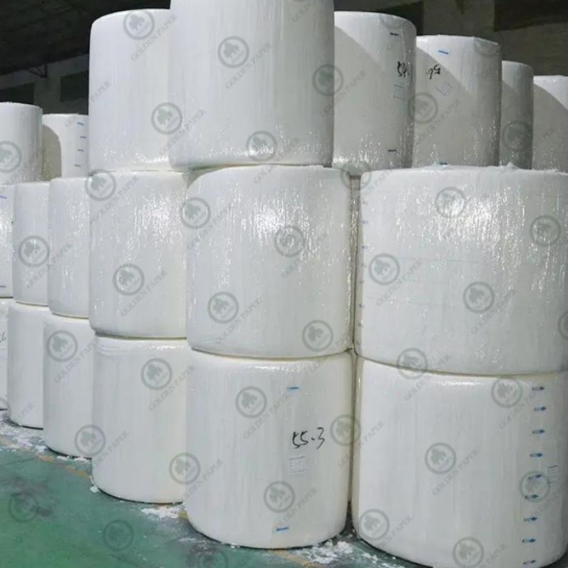 Toilet Facial Tissue Paper Jumbo Roll Sheet Napkin Paper Hand Towel