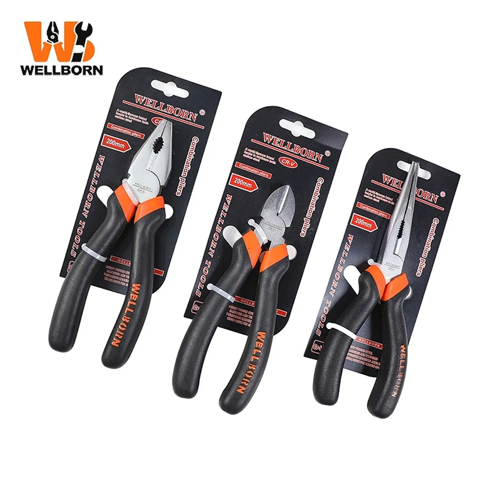 Multi-Purpose a-012 Steel Diagonal Pliers for Door and Window Repair
