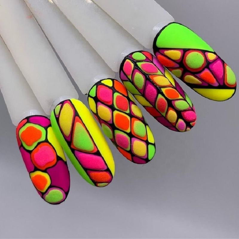 Free Samples, Acrylic Nails for Nail Beauty with Neon Colors, Resin Epoxy UV LED Gel Nail Polish Manufacturer in China